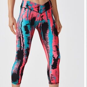 Fabletics Winn Printed PowerHold® Capri